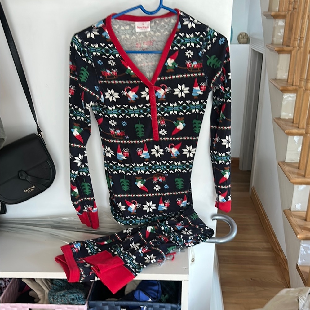 Hanna Andersson XS Festive Holiday Pajama Set
